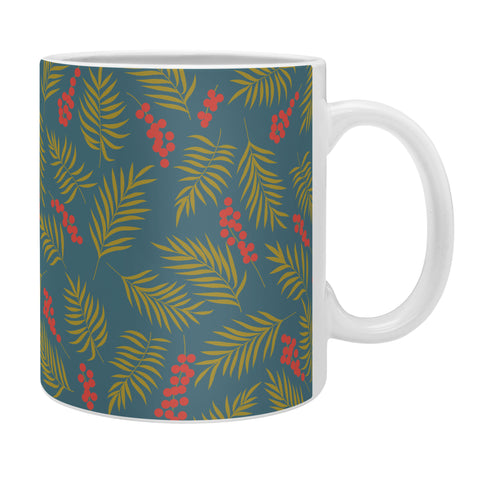Emanuela Carratoni Festive Mistletoe Coffee Mug