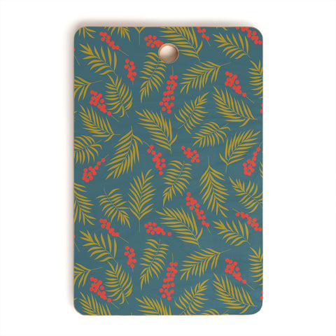 Emanuela Carratoni Festive Mistletoe Cutting Board Rectangle