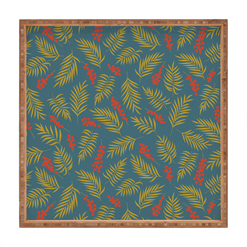 Emanuela Carratoni Festive Mistletoe Square Tray