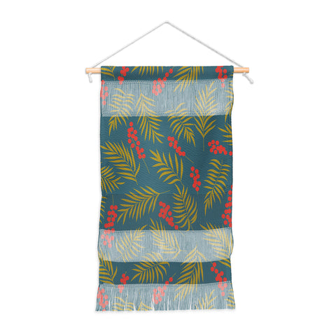 Emanuela Carratoni Festive Mistletoe Wall Hanging Portrait