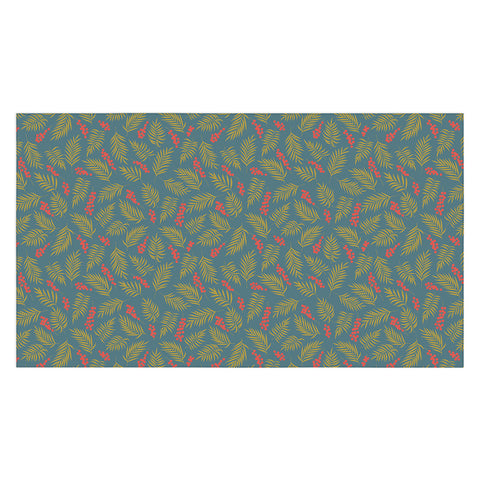 Emanuela Carratoni Festive Mistletoe Tablecloth