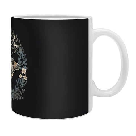 Emanuela Carratoni Floral Moth Coffee Mug