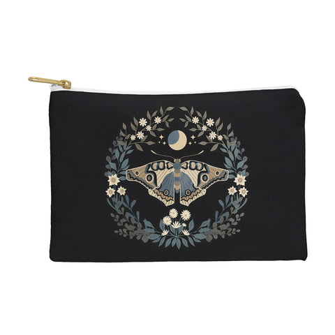 Emanuela Carratoni Floral Moth Pouch