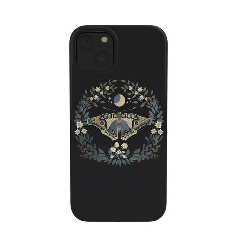 Emanuela Carratoni Floral Moth Phone Case