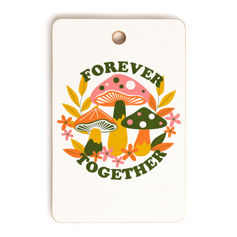 Emanuela Carratoni Forever Together Cutting Board Rectangle