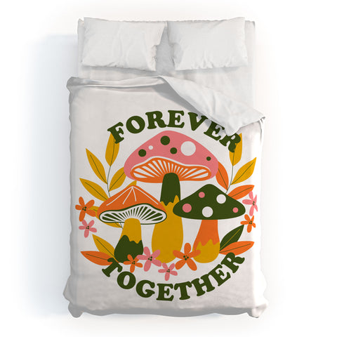 Emanuela Carratoni Forever Together Duvet Cover