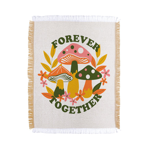 Emanuela Carratoni Forever Together Throw Blanket