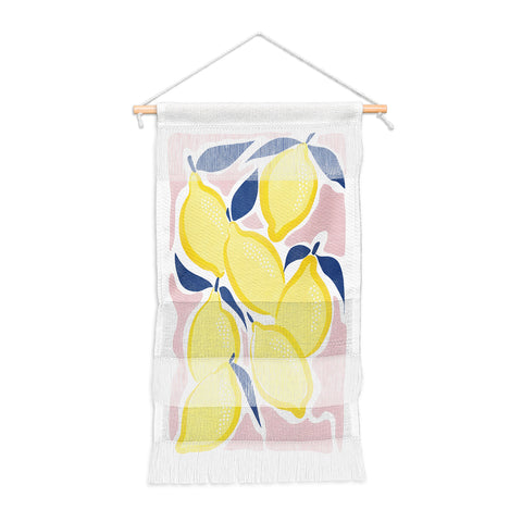 Emanuela Carratoni Fresh Lemons Wall Hanging Portrait