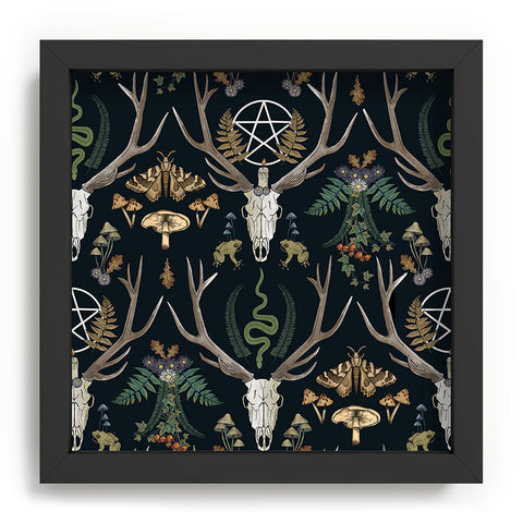 Emanuela Carratoni Full Moon Forest Recessed Framing Square