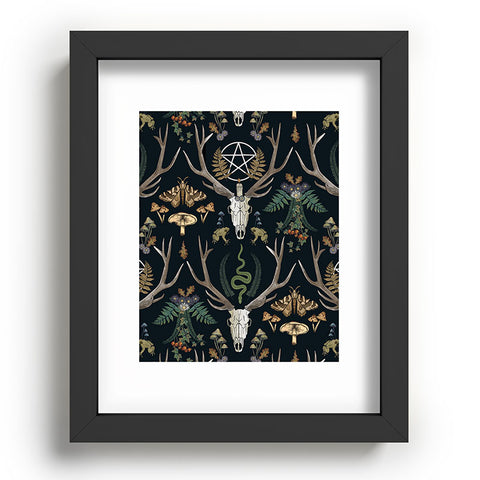 Emanuela Carratoni Full Moon Forest Recessed Framing Rectangle