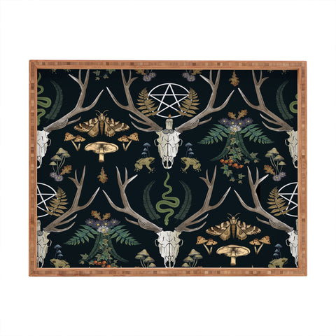 Emanuela Carratoni Full Moon Forest Rectangular Tray