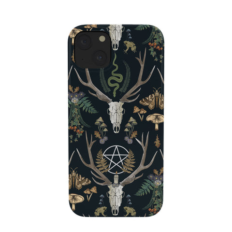 Emanuela Carratoni Full Moon Forest Phone Case
