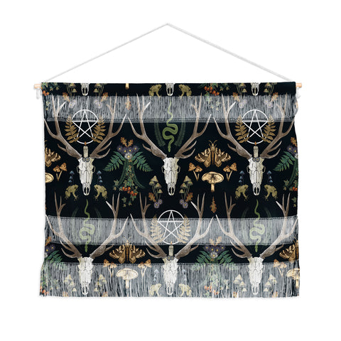 Emanuela Carratoni Full Moon Forest Wall Hanging Landscape