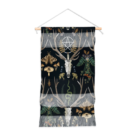 Emanuela Carratoni Full Moon Forest Wall Hanging Portrait