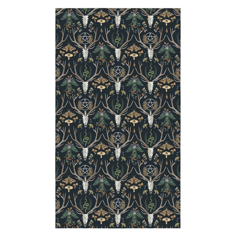 Emanuela Carratoni Full Moon Forest Tablecloth