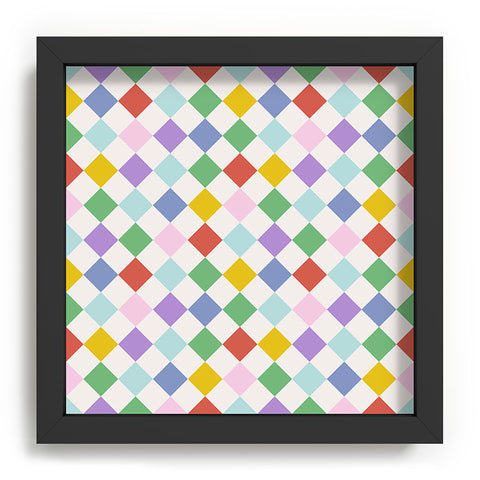 Emanuela Carratoni Funky Geometric Theme Recessed Framing Square