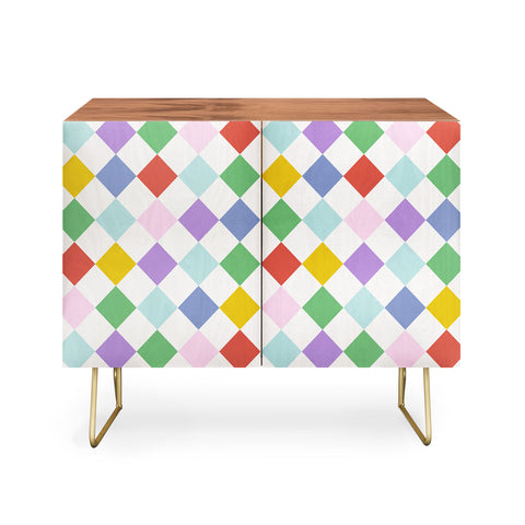 Emanuela Carratoni Funky Geometric Theme Credenza