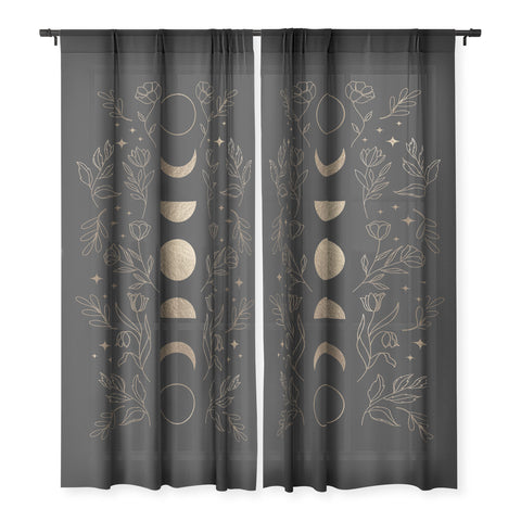 Emanuela Carratoni Gold Moon Phases Sheer Non Repeat