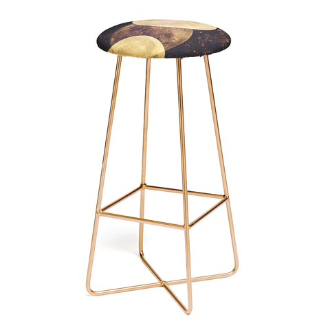 Emanuela Carratoni Golden Moon Phases Bar Stool