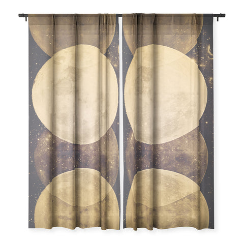 Emanuela Carratoni Golden Moon Phases Sheer Non Repeat