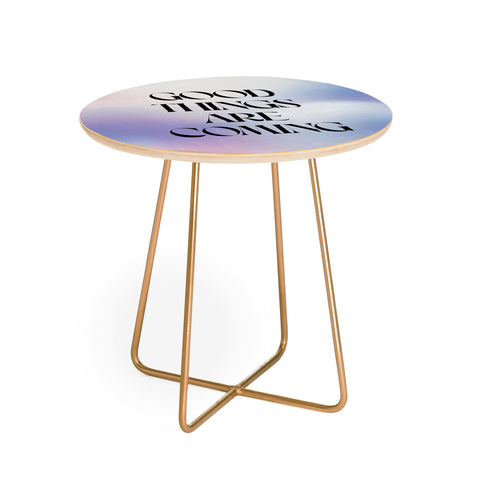 Emanuela Carratoni Good Things Round Side Table