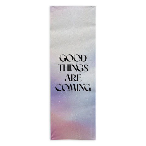 Emanuela Carratoni Good Things Yoga Towel
