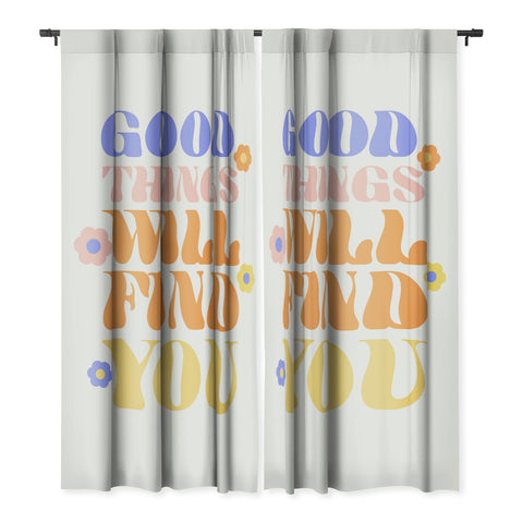 Emanuela Carratoni Good Things will Find You Blackout Non Repeat