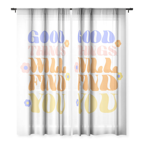 Emanuela Carratoni Good Things will Find You Sheer Non Repeat