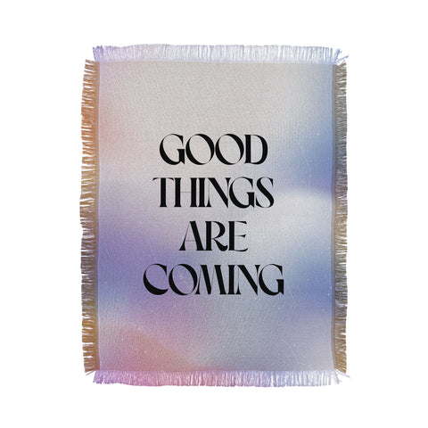 Emanuela Carratoni Good Things Throw Blanket