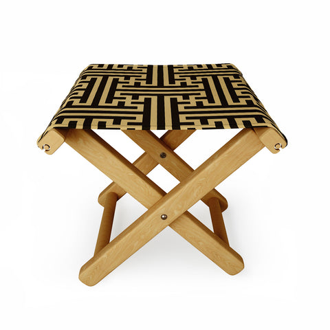 Emanuela Carratoni Greek Geometry Folding Stool