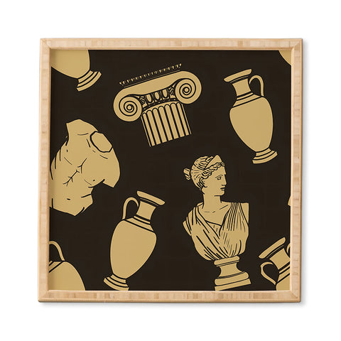 Emanuela Carratoni Greek Theme Framed Wall Art