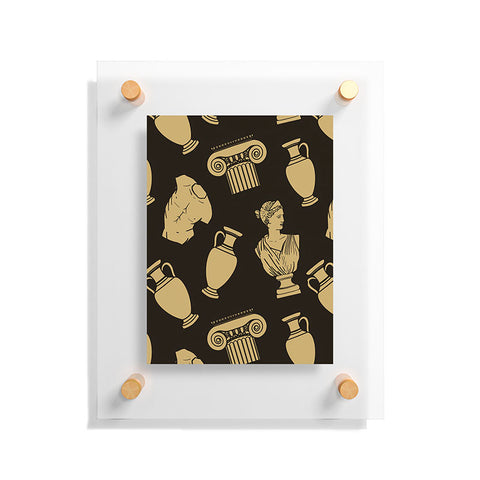 Emanuela Carratoni Greek Theme Floating Acrylic Print