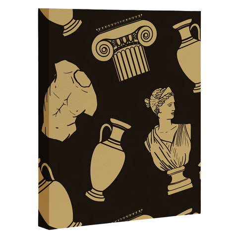 Emanuela Carratoni Greek Theme Art Canvas