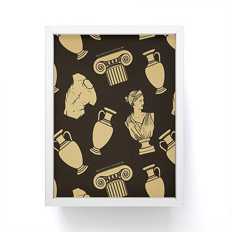 Emanuela Carratoni Greek Theme Framed Mini Art Print