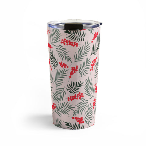 Emanuela Carratoni Holiday Mistletoe Travel Mug