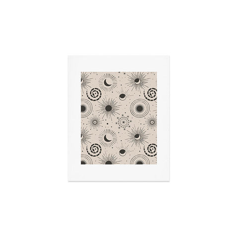 Emanuela Carratoni Holiday Moon and Sun Art Print