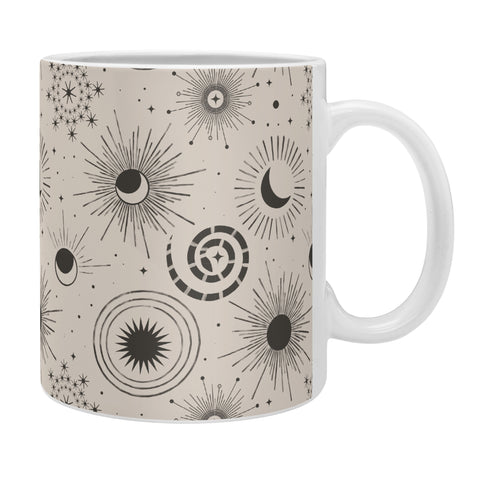 Emanuela Carratoni Holiday Moon and Sun Coffee Mug