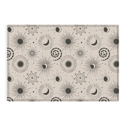 Emanuela Carratoni Holiday Moon and Sun Outdoor Rug