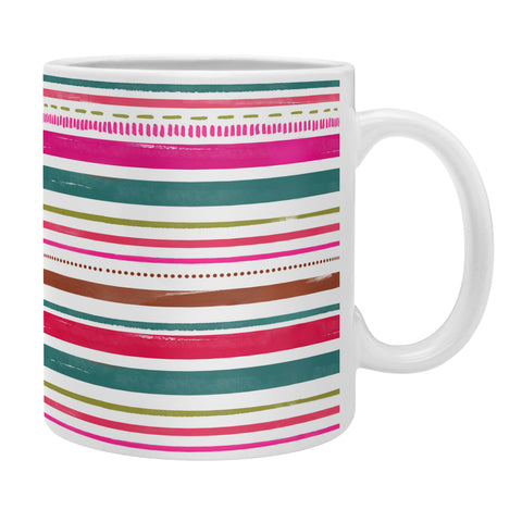 Emanuela Carratoni Holiday Painted Texture Coffee Mug