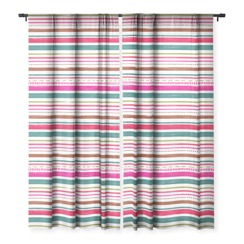 Emanuela Carratoni Holiday Painted Texture Sheer Non Repeat