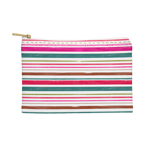 Emanuela Carratoni Holiday Painted Texture Pouch