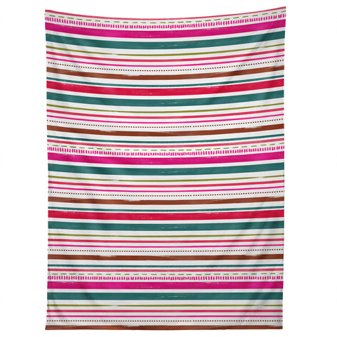 Emanuela Carratoni Holiday Painted Texture Tapestry