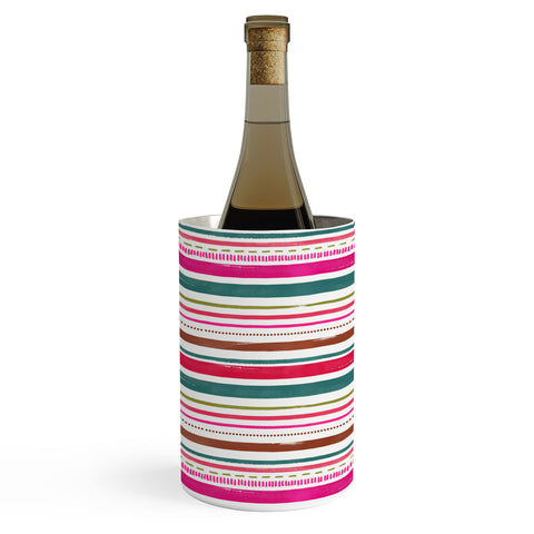 Emanuela Carratoni Holiday Painted Texture Wine Chiller