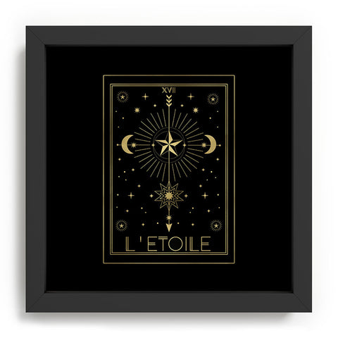 Emanuela Carratoni L Etoile or The Star Gold Recessed Framing Square