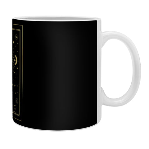 Emanuela Carratoni L Etoile or The Star Gold Coffee Mug
