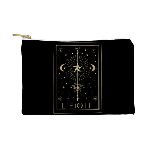 Emanuela Carratoni L Etoile or The Star Gold Pouch