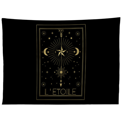 Emanuela Carratoni L Etoile or The Star Gold Tapestry