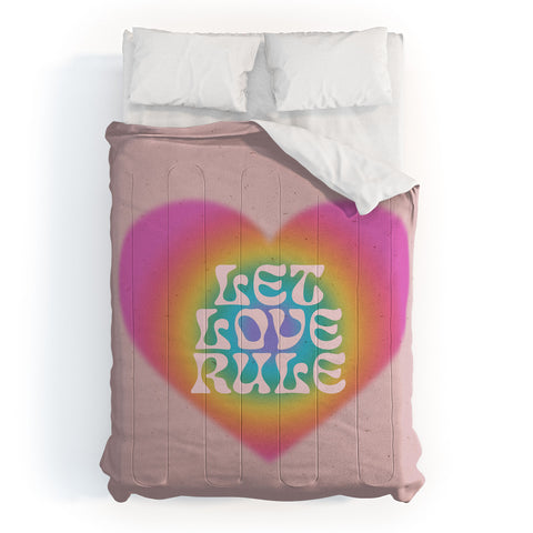 Emanuela Carratoni Let Love Rule I Comforter