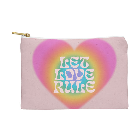 Emanuela Carratoni Let Love Rule I Pouch