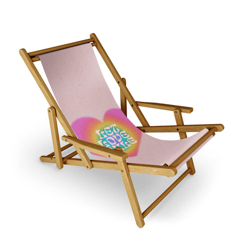 Emanuela Carratoni Let Love Rule I Sling Chair